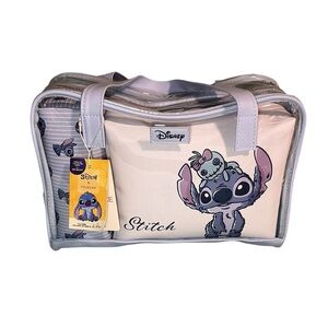 Disney Stitch x Primark 3 Piece Toiletry Bag Set Makeup Travel Case Organizer